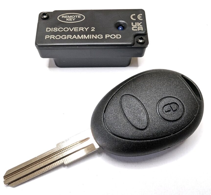 Land Rover Discovery 2 key and programmer